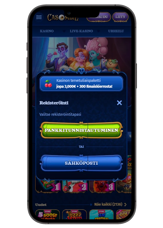 casombie casino app login